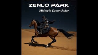 Midnight Desert Rider - Music for Focus and Exercise, Video for Creative Stimulation